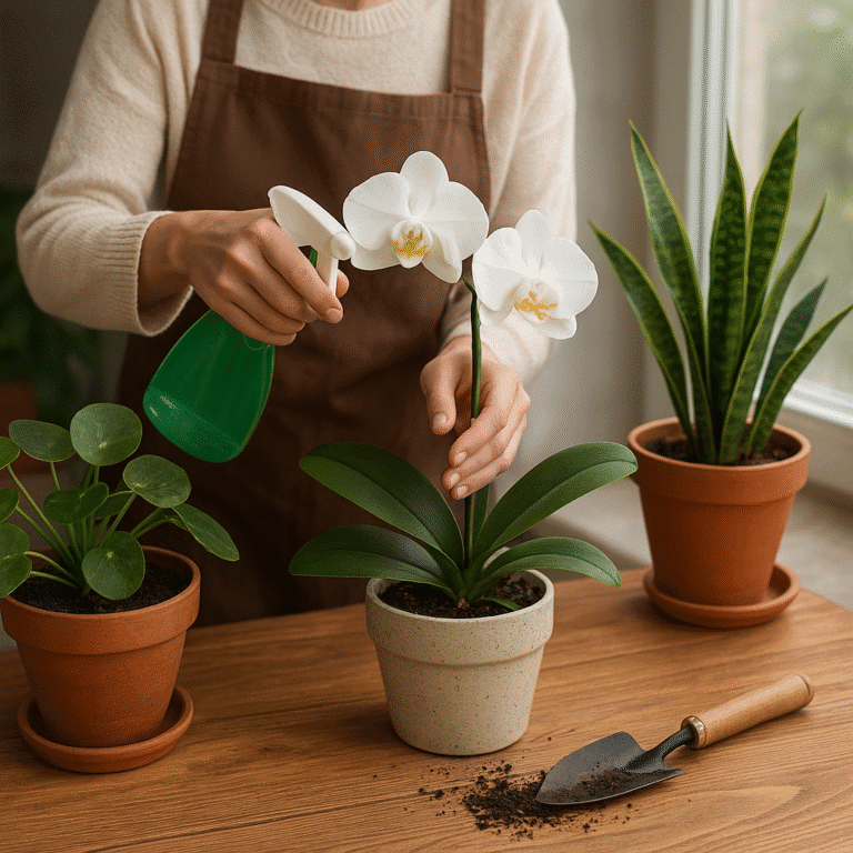 Jak pielęgnować rośliny doniczkowe przez cały rok?
