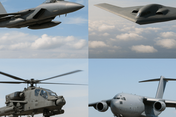 Rodzaje samolotów wojskowych – podział