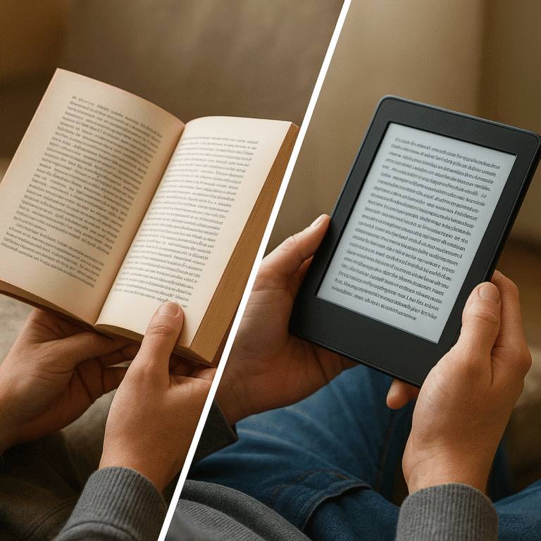 Jakie są zalety czytania książek papierowych vs. e-booków?