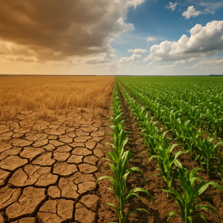 Wpływ zmian klimatu na produkcję rolną na świecie